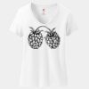 Women's Perfect T Cotton V Neck T Shirt Thumbnail