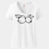 Women's Perfect T Cotton V Neck T Shirt Thumbnail