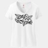 Women's Perfect T Cotton V Neck T Shirt Thumbnail
