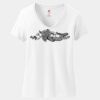 Women's Perfect T Cotton V Neck T Shirt Thumbnail