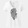 Women's Perfect T Cotton V Neck T Shirt Thumbnail