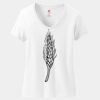 Women's Perfect T Cotton V Neck T Shirt Thumbnail