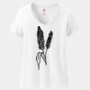 Women's Perfect T Cotton V Neck T Shirt Thumbnail