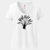 Women's Perfect T Cotton V Neck T Shirt Thumbnail