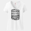 Women's Perfect T Cotton V Neck T Shirt Thumbnail