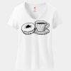 Women's Perfect T Cotton V Neck T Shirt Thumbnail