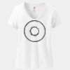 Women's Perfect T Cotton V Neck T Shirt Thumbnail