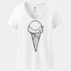 Women's Perfect T Cotton V Neck T Shirt Thumbnail
