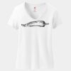 Women's Perfect T Cotton V Neck T Shirt Thumbnail