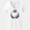 Women's Perfect T Cotton V Neck T Shirt Thumbnail