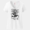 Women's Perfect T Cotton V Neck T Shirt Thumbnail