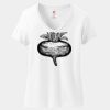 Women's Perfect T Cotton V Neck T Shirt Thumbnail