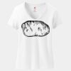 Women's Perfect T Cotton V Neck T Shirt Thumbnail