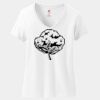 Women's Perfect T Cotton V Neck T Shirt Thumbnail