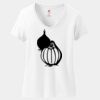 Women's Perfect T Cotton V Neck T Shirt Thumbnail