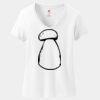 Women's Perfect T Cotton V Neck T Shirt Thumbnail
