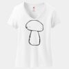 Women's Perfect T Cotton V Neck T Shirt Thumbnail