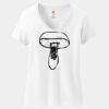 Women's Perfect T Cotton V Neck T Shirt Thumbnail