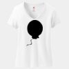 Ladies Perfect T Cotton V Neck T Shirt Thumbnail