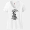 Women's Perfect T Cotton V Neck T Shirt Thumbnail