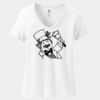 Ladies Perfect T Cotton V Neck T Shirt Thumbnail