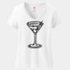 Women's Perfect T Cotton V Neck T Shirt Thumbnail