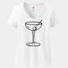 Women's Perfect T Cotton V Neck T Shirt Thumbnail