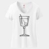 Women's Perfect T Cotton V Neck T Shirt Thumbnail