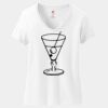 Women's Perfect T Cotton V Neck T Shirt Thumbnail