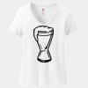 Women's Perfect T Cotton V Neck T Shirt Thumbnail