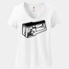 Women's Perfect T Cotton V Neck T Shirt Thumbnail