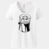 Women's Perfect T Cotton V Neck T Shirt Thumbnail
