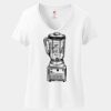 Women's Perfect T Cotton V Neck T Shirt Thumbnail