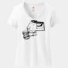 Women's Perfect T Cotton V Neck T Shirt Thumbnail