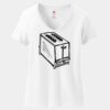 Women's Perfect T Cotton V Neck T Shirt Thumbnail