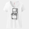 Women's Perfect T Cotton V Neck T Shirt Thumbnail