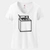 Women's Perfect T Cotton V Neck T Shirt Thumbnail