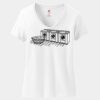 Women's Perfect T Cotton V Neck T Shirt Thumbnail