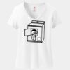 Women's Perfect T Cotton V Neck T Shirt Thumbnail