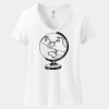 Women's Perfect T Cotton V Neck T Shirt Thumbnail