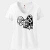 Women's Perfect T Cotton V Neck T Shirt Thumbnail