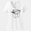 Women's Perfect T Cotton V Neck T Shirt Thumbnail