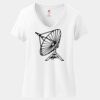 Women's Perfect T Cotton V Neck T Shirt Thumbnail