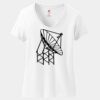 Women's Perfect T Cotton V Neck T Shirt Thumbnail