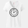Women's Perfect T Cotton V Neck T Shirt Thumbnail