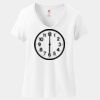 Women's Perfect T Cotton V Neck T Shirt Thumbnail