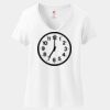 Women's Perfect T Cotton V Neck T Shirt Thumbnail