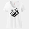 Women's Perfect T Cotton V Neck T Shirt Thumbnail