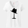 Women's Perfect T Cotton V Neck T Shirt Thumbnail