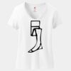 Women's Perfect T Cotton V Neck T Shirt Thumbnail